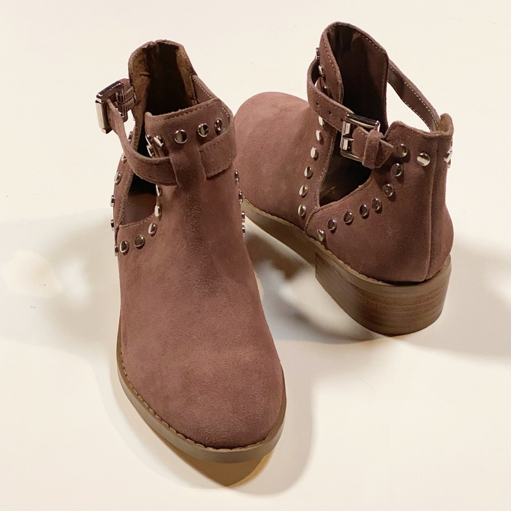 Carlos Santana Studded Suede Bootie
